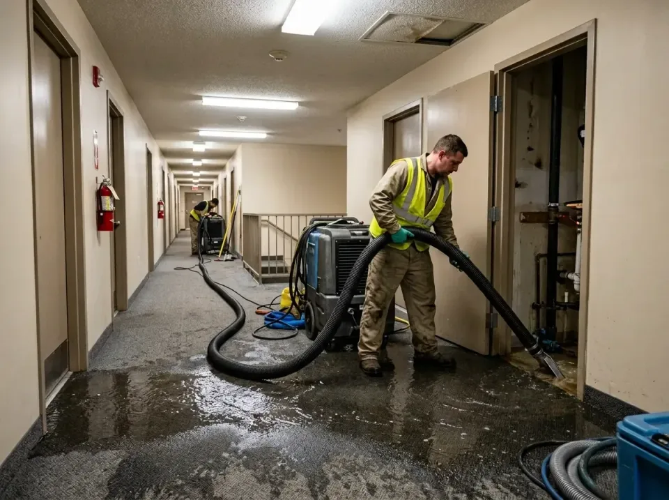 multi-unit-apartment-hallway-f-005 — frequently asked questions, Emergency Burst Pipe Water Extraction & Removal in Eucalypt…